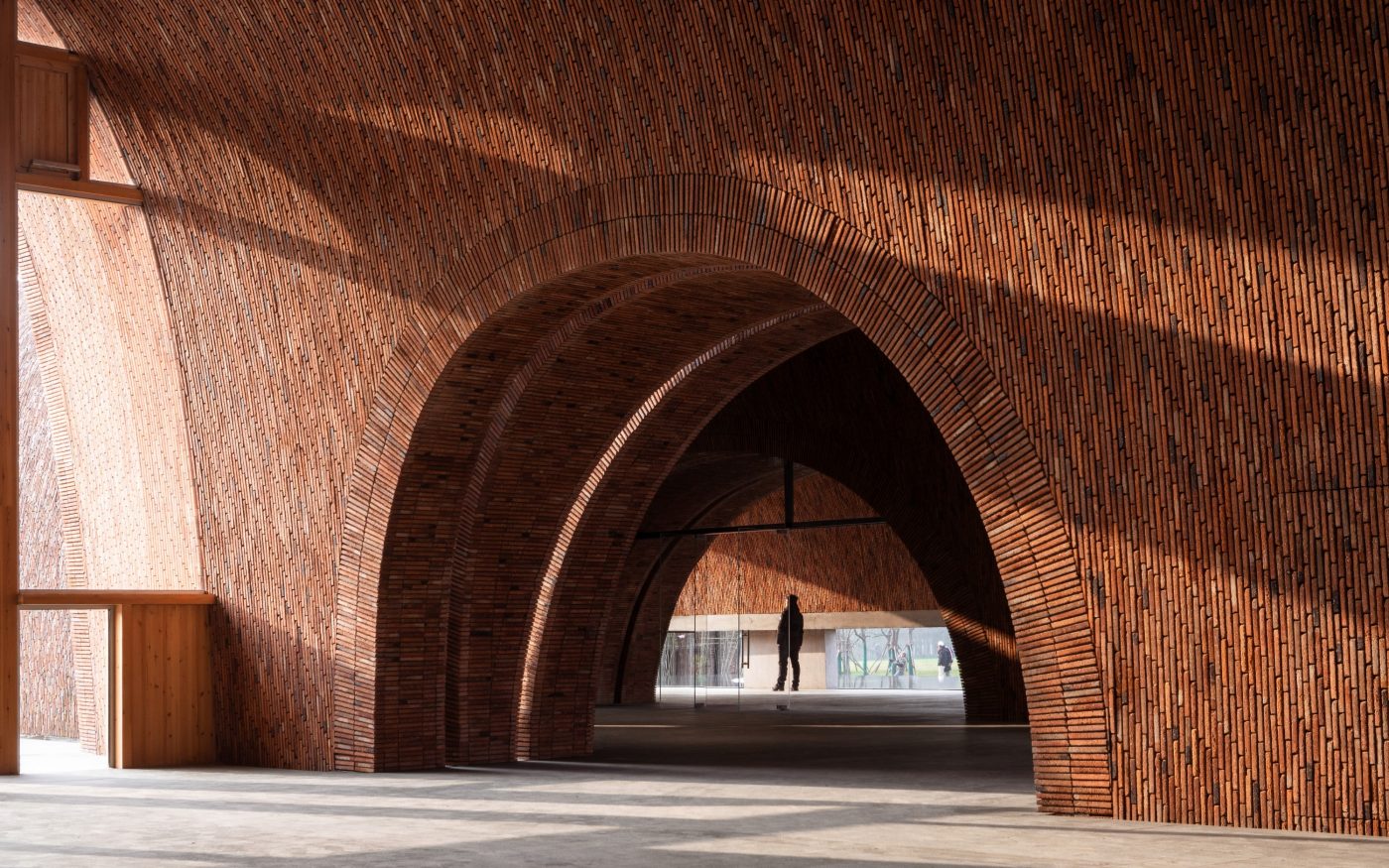 Jingdezhen Imperial Kiln Museum. Brick Award 22 Category "Sharing public spaces". Studio Zhu Pei. Outside view