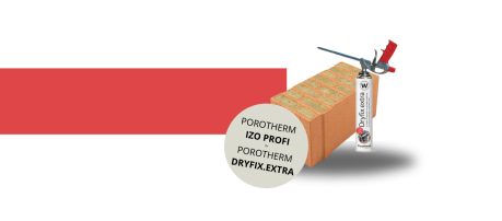 Porotherm IZO Profi in Dryfix.extra, idealen par | wienerberger