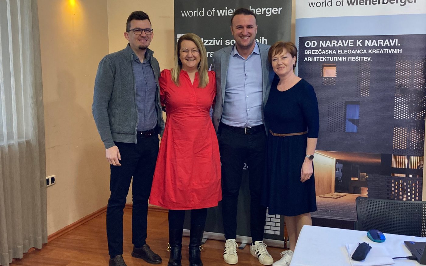 Wienerbergerjevi zaposleni na arh.roadshowu v Mariboru (Hotel Draš)