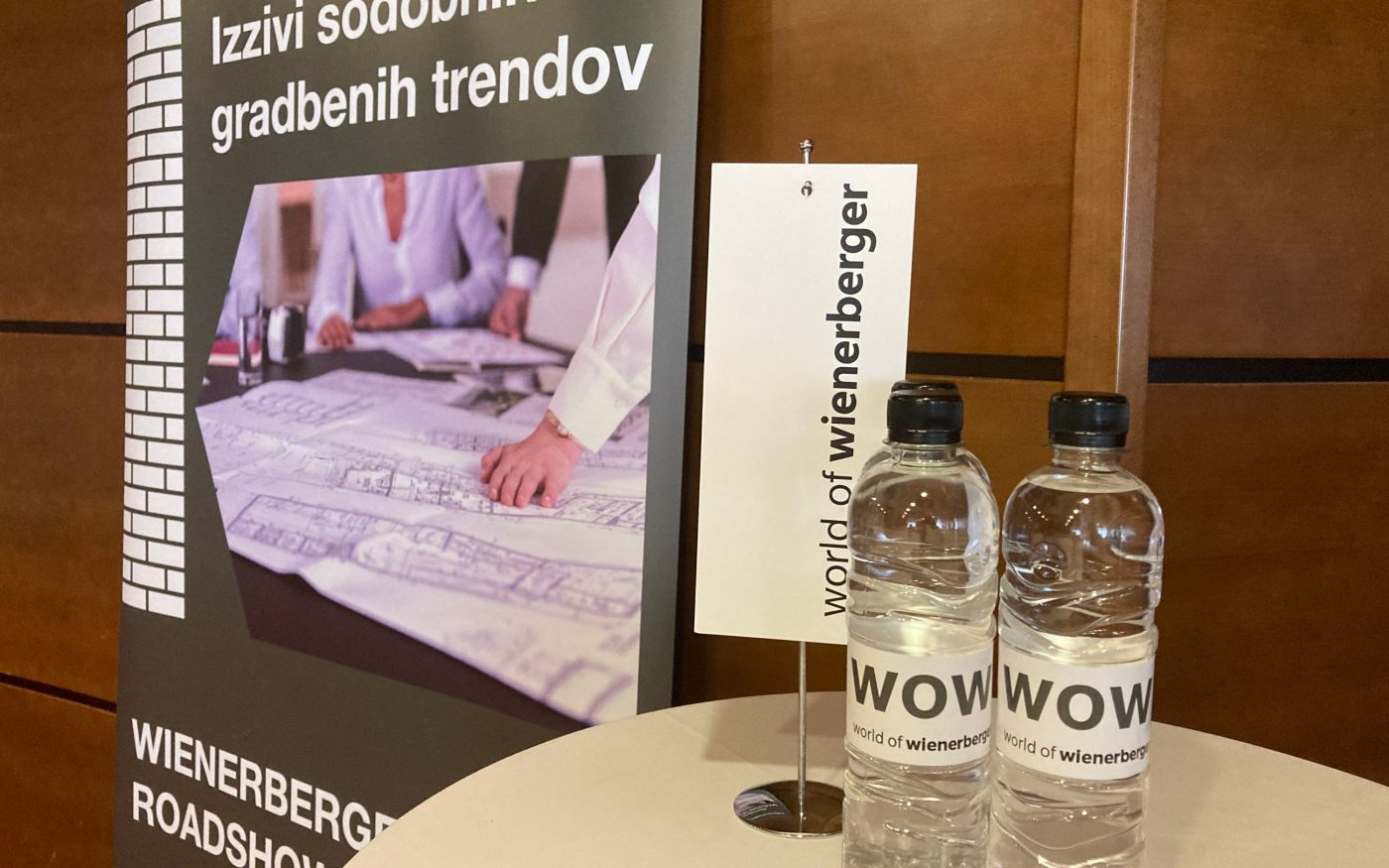 Wienerberger Roadshow 2024 za arhitekte, statike, inženirje v Hotelu Perla v Novi Gorici, marca 2024