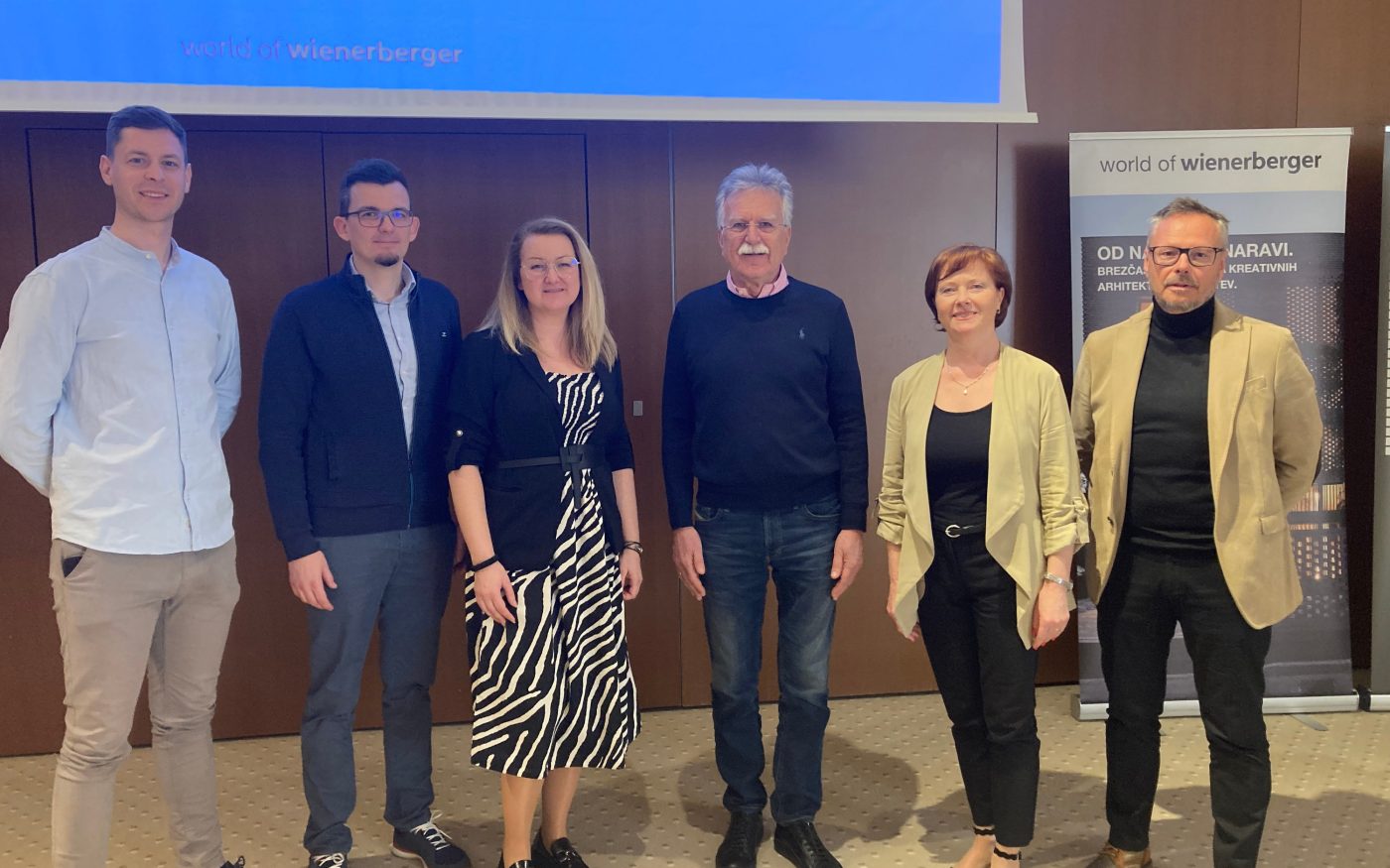 Wienerberger Roadshow 2024 v Hotelu Perla v Novi Gorici - predavatelji