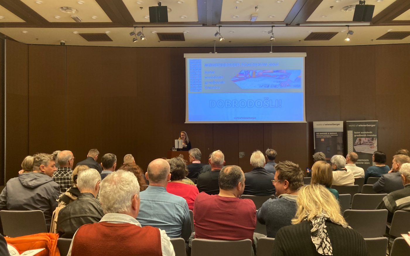 Pozdravni nagovor Tjaše Fifolt - Wienerberger strokovno srečanje, Ljubljana