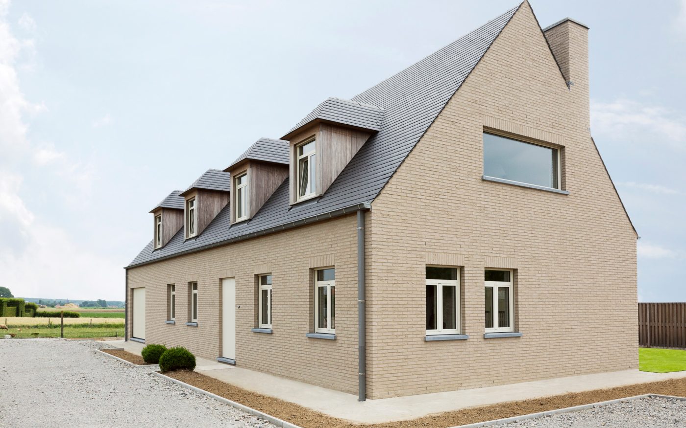 Reference photo new construction single family in Ingooigem