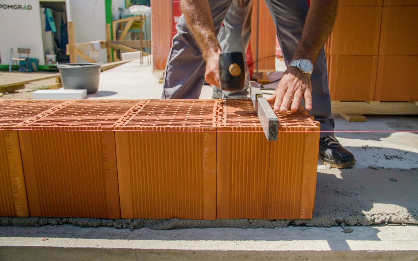 Porotherm Profi zidanje