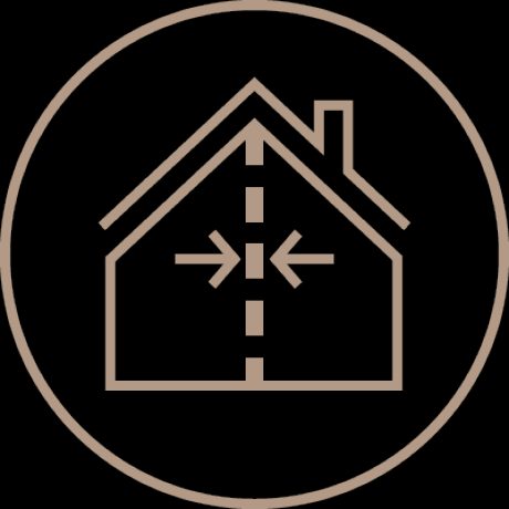 Wall cluster icon interior/inner walls