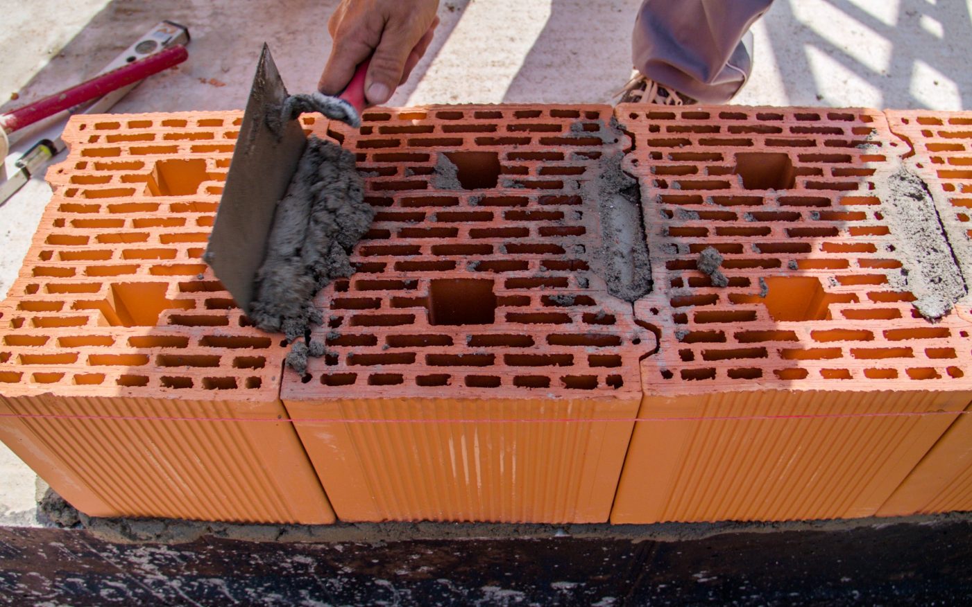 Zidanje Porotherm Comfort  sistemom