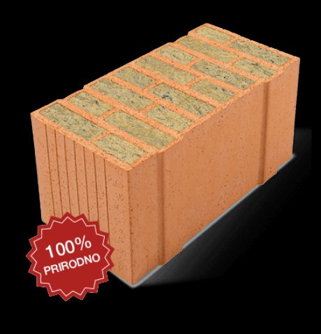 Glineni blokovi s izolacijskom ispunom