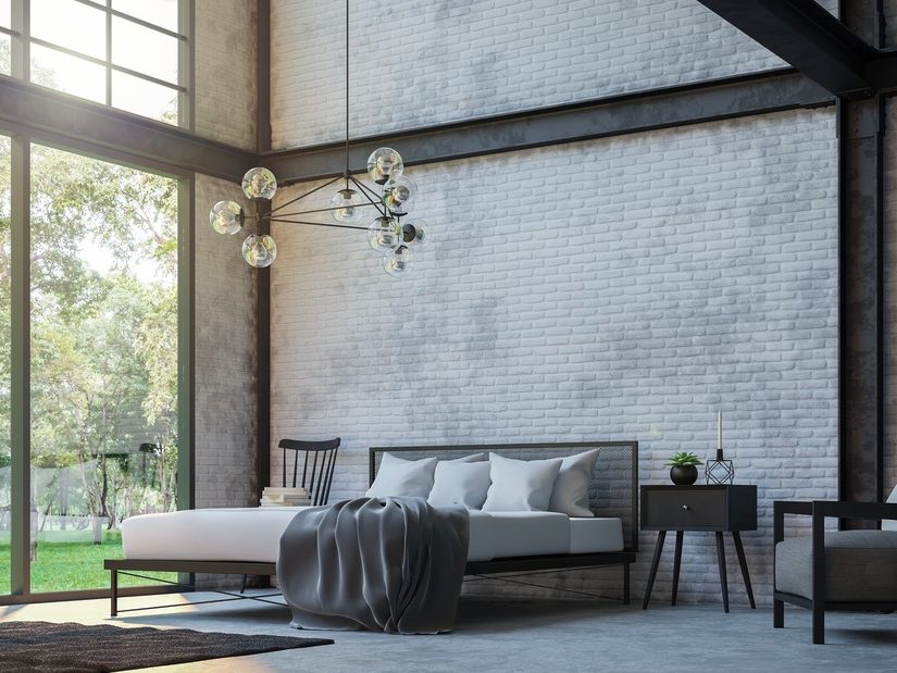 Terca fasadna opeka v interierju