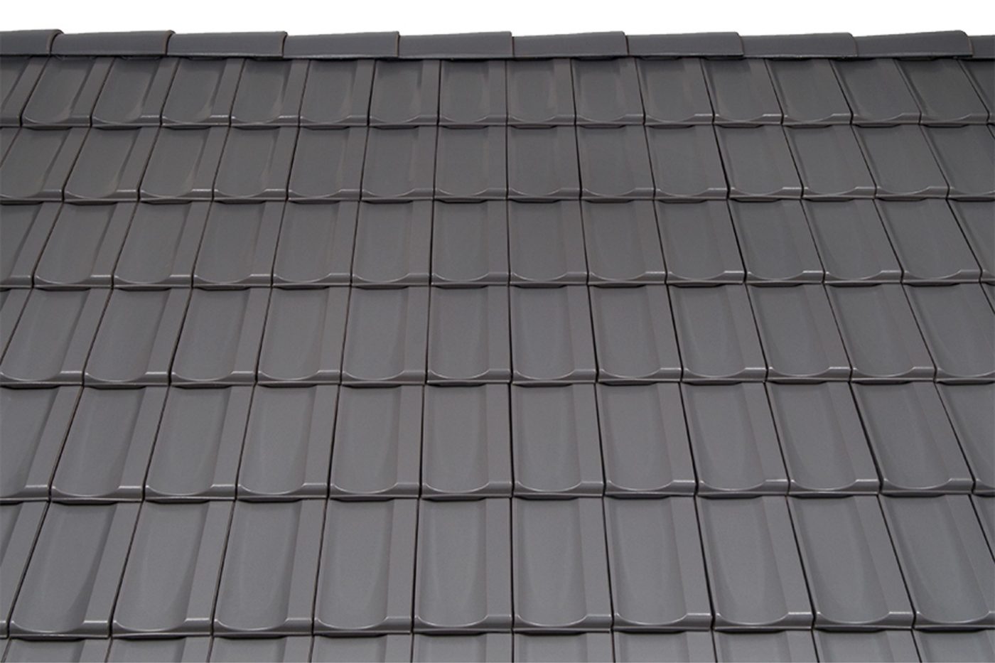 Surface image Tondach rooftile Mulde Verschiebeziegel engobe granite, Flächenbild Tondach Mulde Verschiebeziegel Engobe Granit