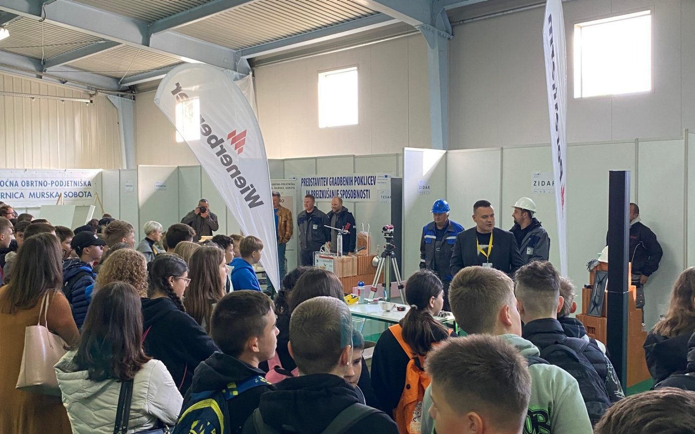 Izobraževalni in karierni dan slovenskega gradbeništva na Pomurskem sejmu Megra, 19.4.2024