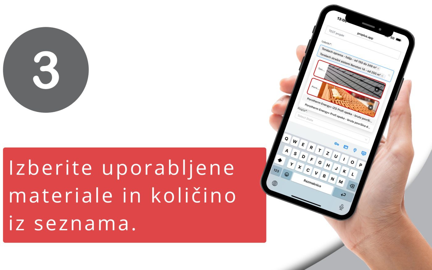 Korak 3 k članitvi v PROplus program - IZBOR MATERIALOV | wienerberger