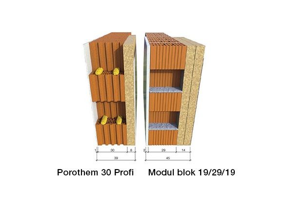 Dodatna uporabna površina s Porotherm Profi opeko