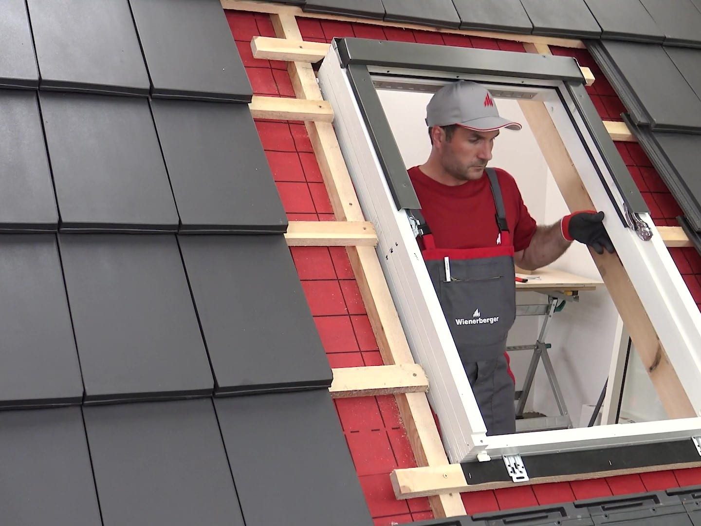 Vgradnja Tondach strešnega okna