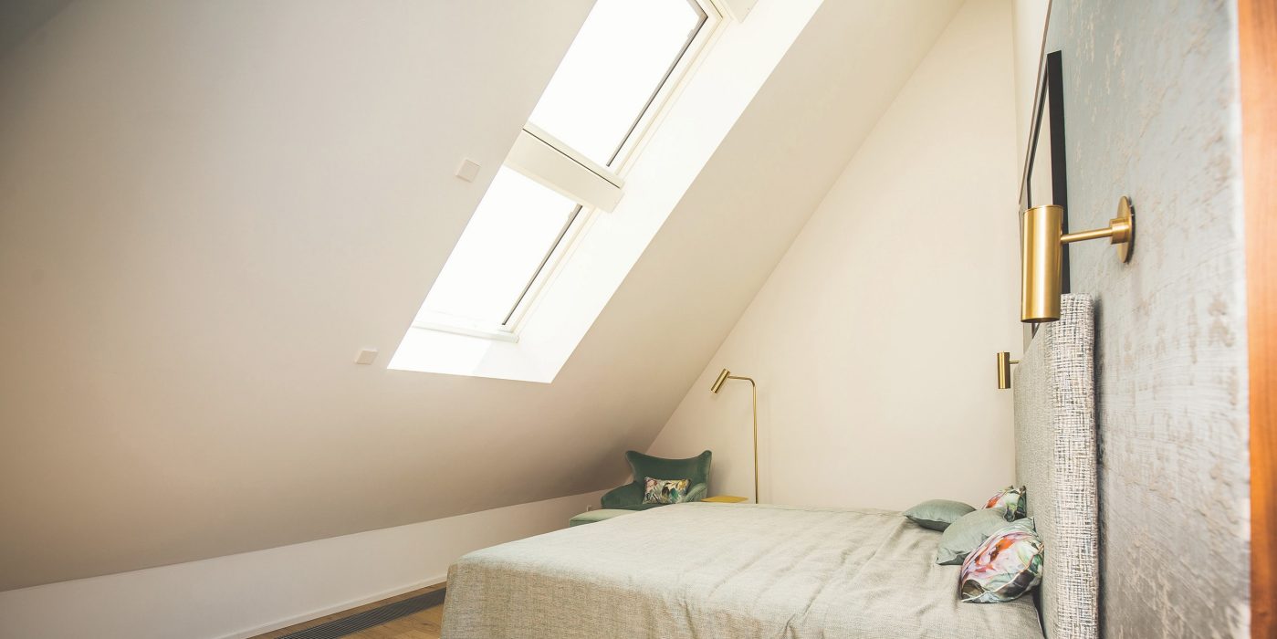 Tondach strešna okna v spalnih prostorih - Wienerberger