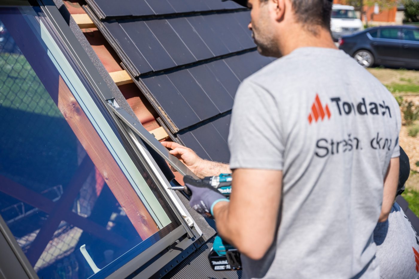 Vgradnja Tondach strešnega okna