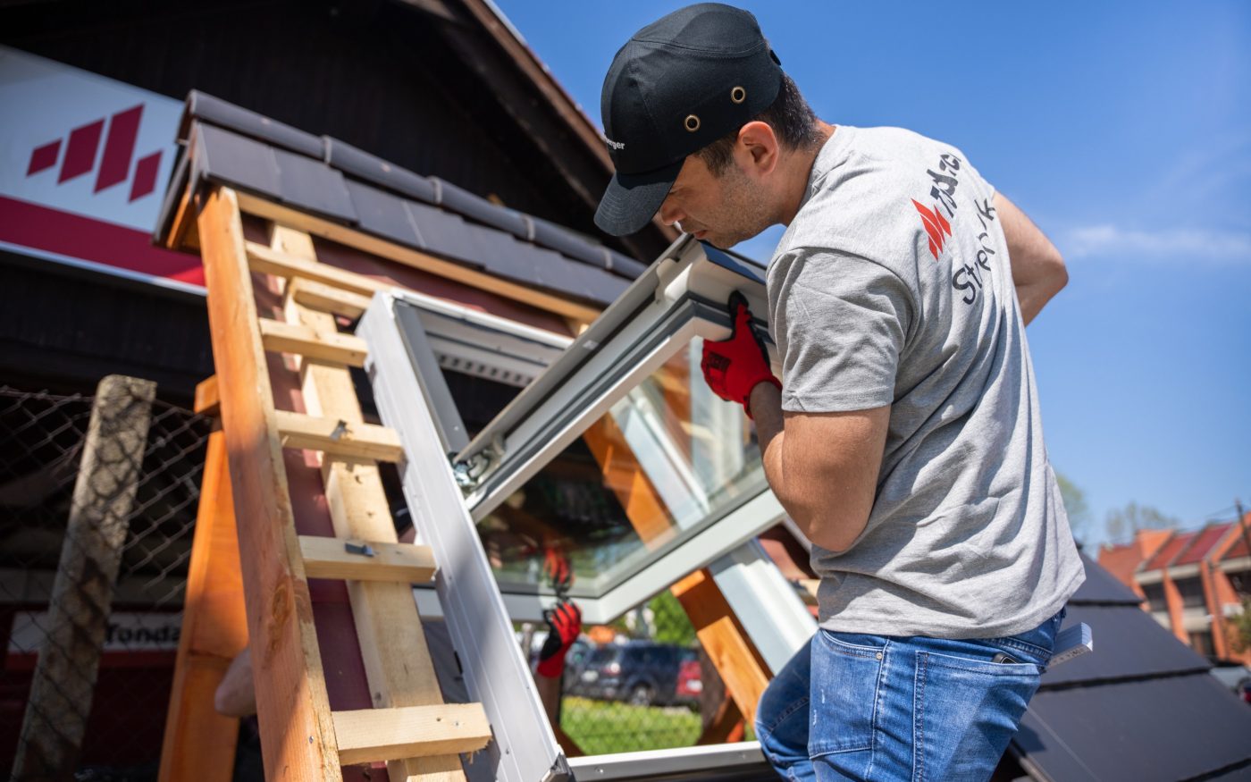 Vgradnja Tondach strešnega okna - Wienerberger