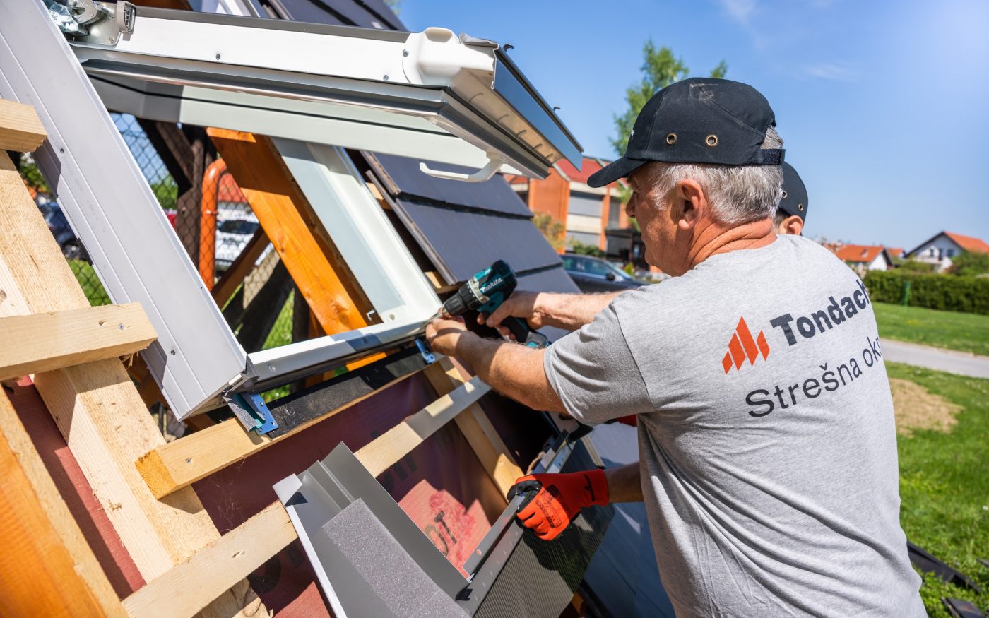 Vgradnja Tondach strešnega okna - Wienerberger