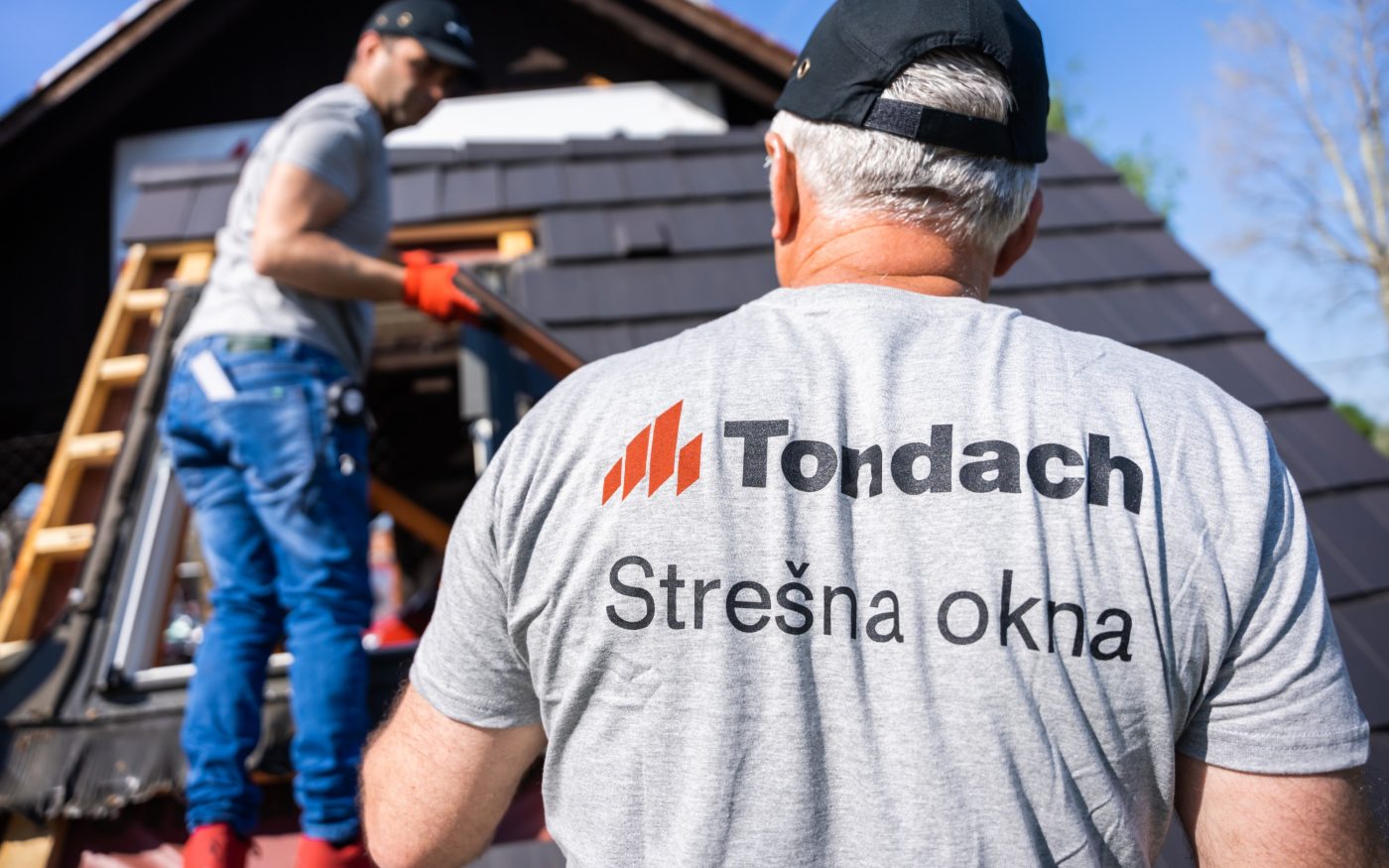 Vgradnja Tondach strešnega okna - Wienerberger