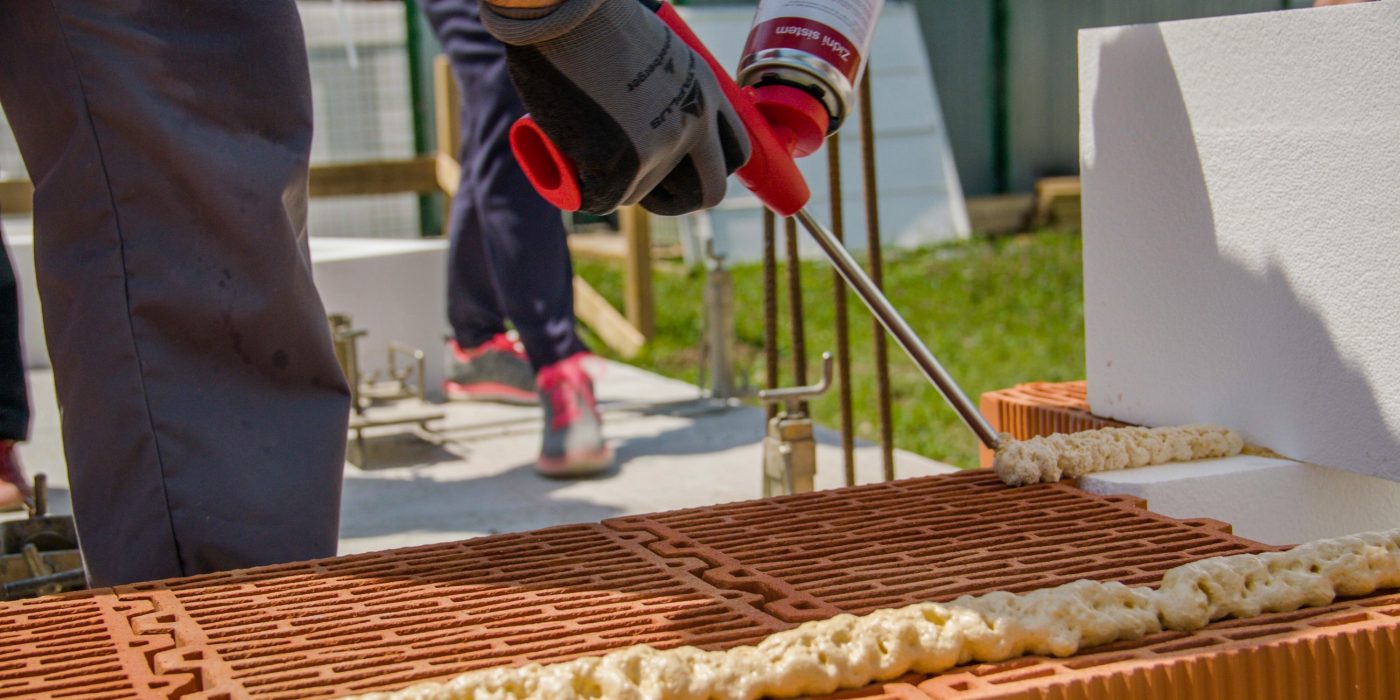 Zidanje Porotherm Profi Dryfix