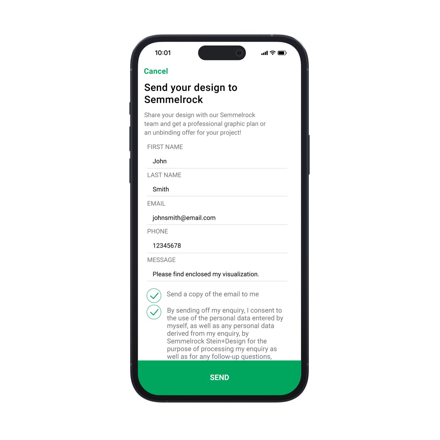 GadenVision aplikacija, realizirajte - Semmelrock, Wienerberger