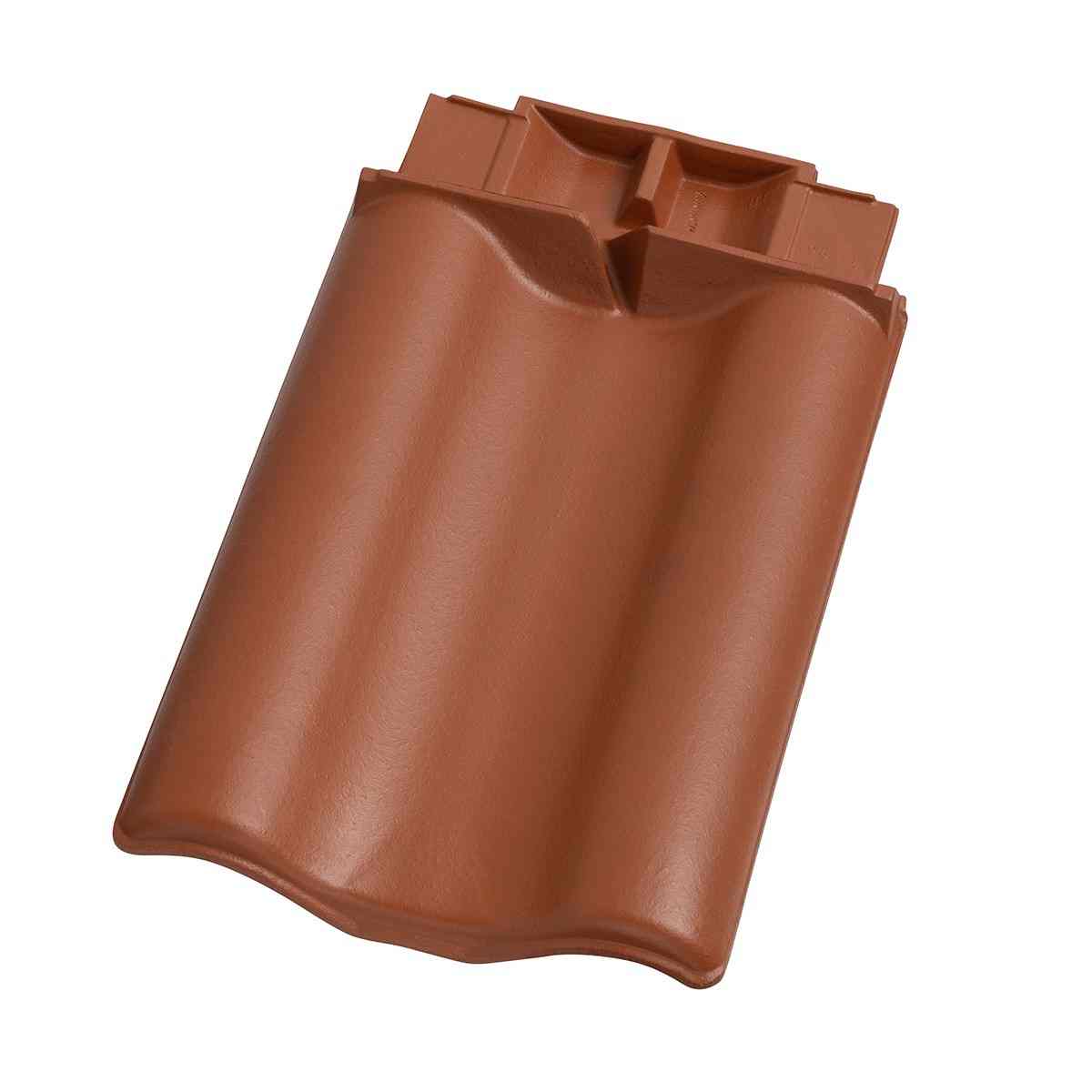 Tondach Sensaton 15 Slemenski priključni krajnik levi Natur Color Rdeča