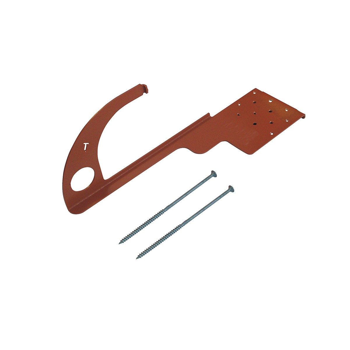 Varnostna kljuka TSDH-sistem- cinkana, barvana, certifikat EN 517 B/ EN 795