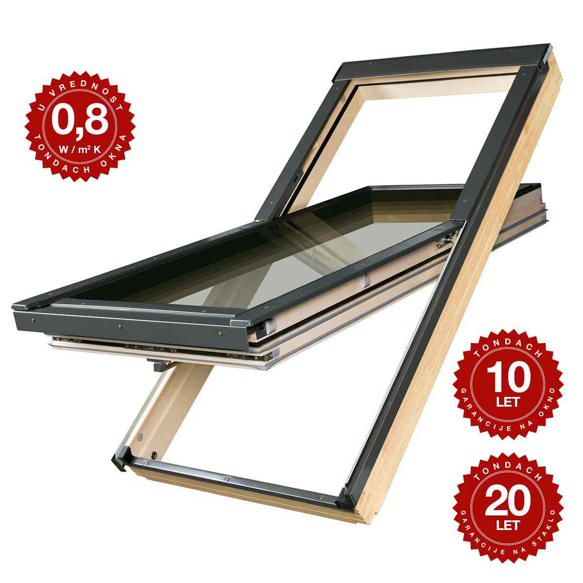 Tondach EnergyPro U6 strešno okno