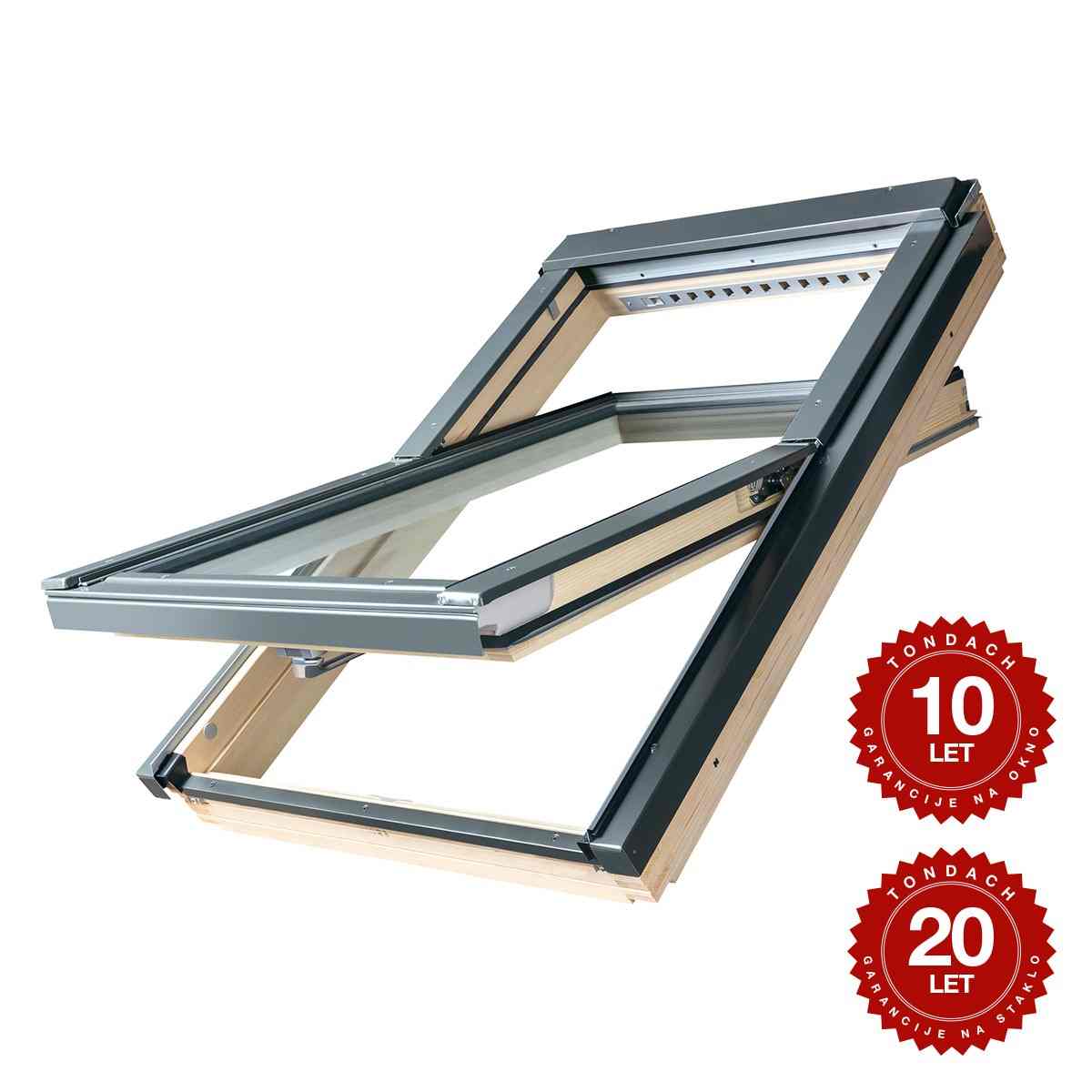 Tondach EnergyPro L4 Naravni les strešno okno