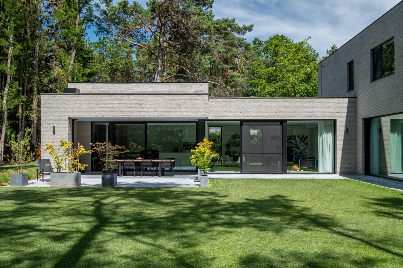 Družinska hiša s Terca fasadno opeko