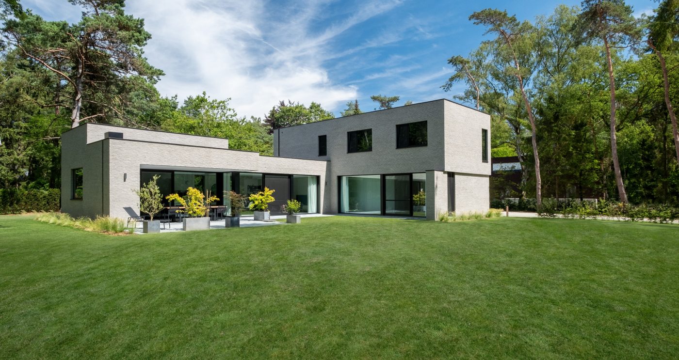 Družinska hiša s Terca fasadno opeko