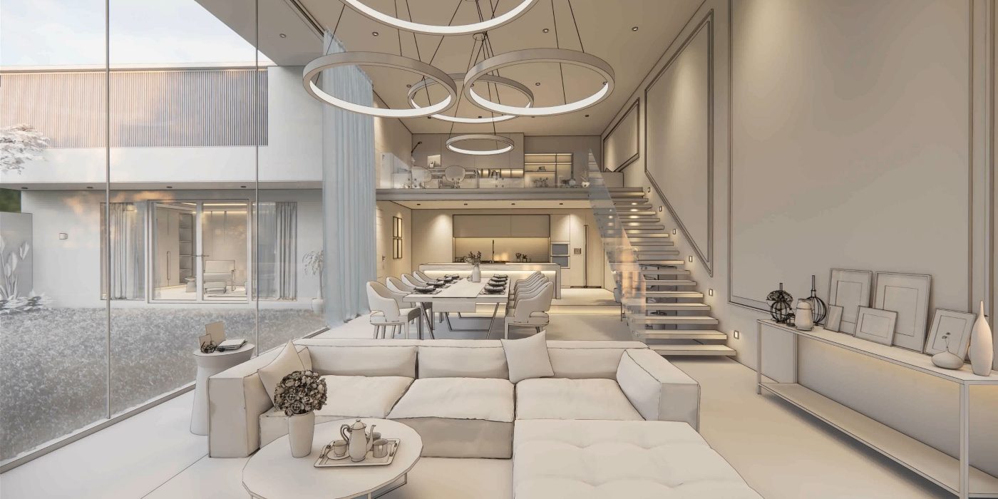 Moderen dnevni prostor