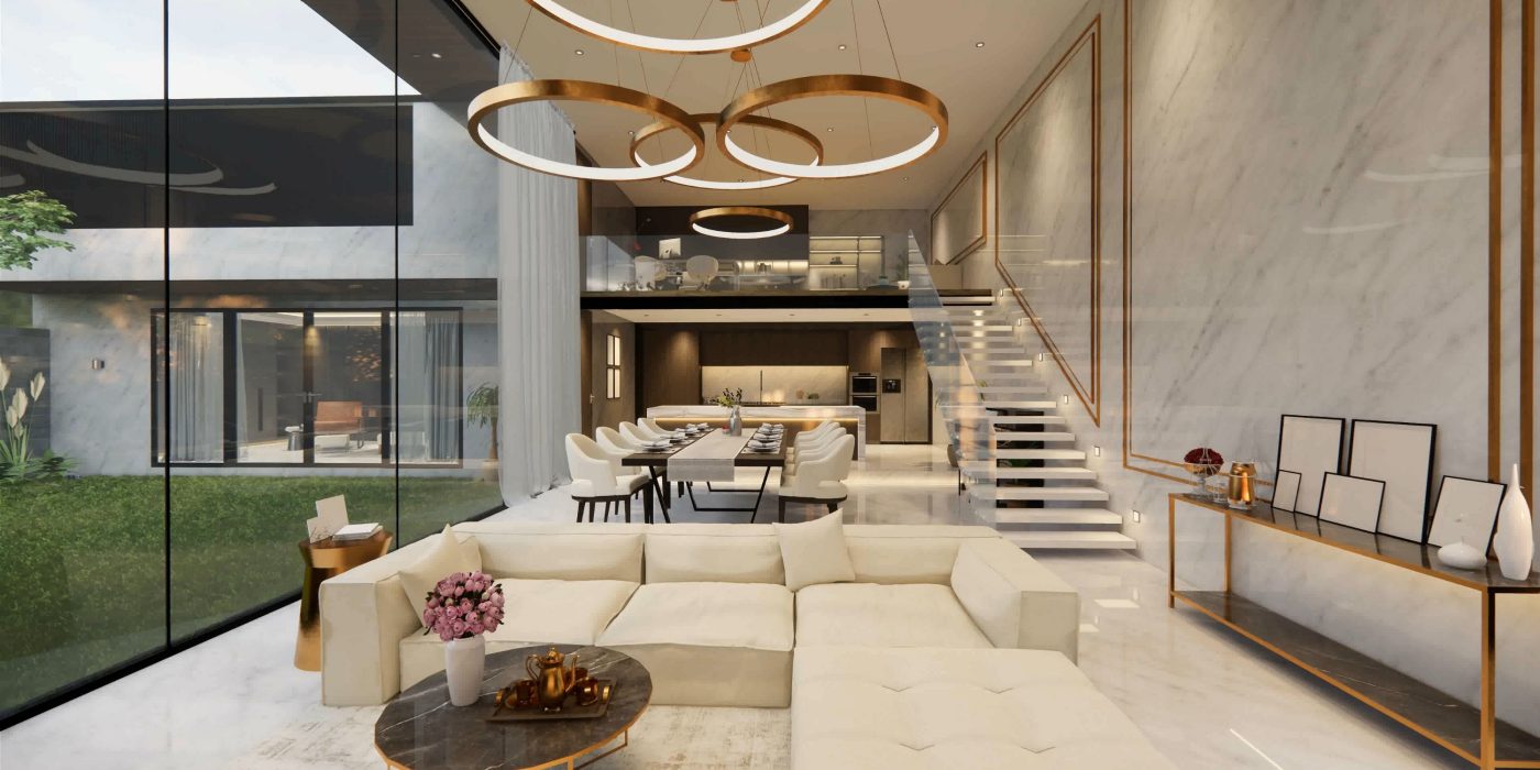 Moderen dnevni prostor