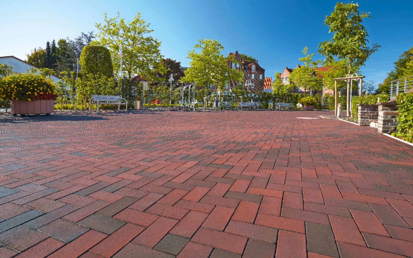 paver, penter, paving stone, reddish-blue, abs, square, plant
