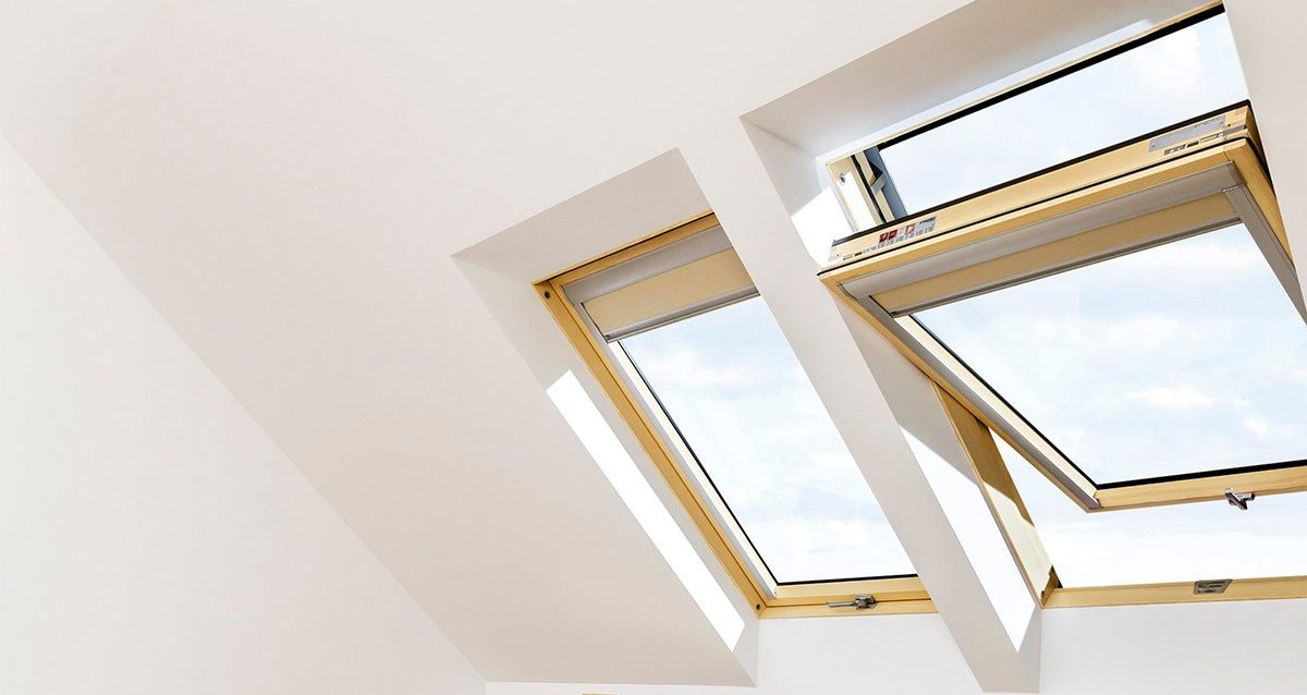 Odprto Tondach strešno okno