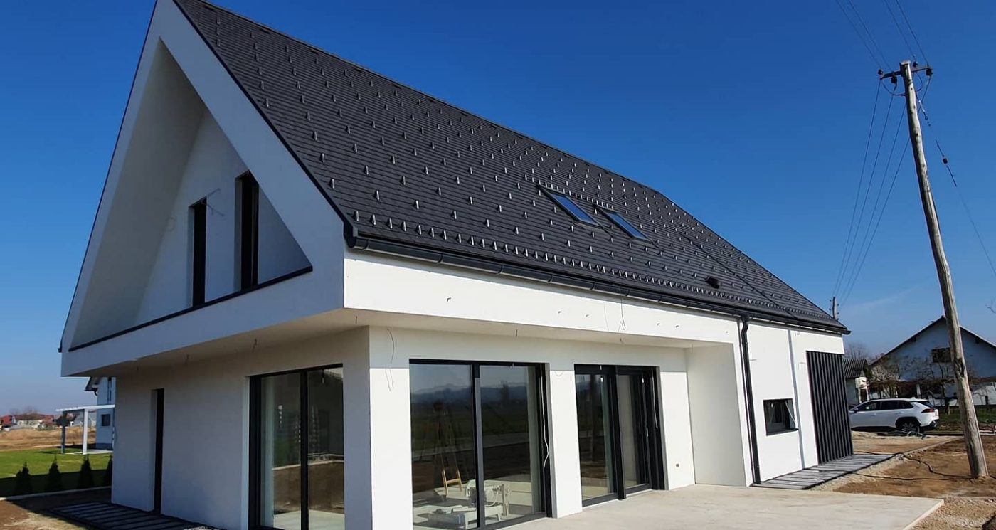 Stanovanjska hiša Ptuj grajena z Wienerberger sistemi